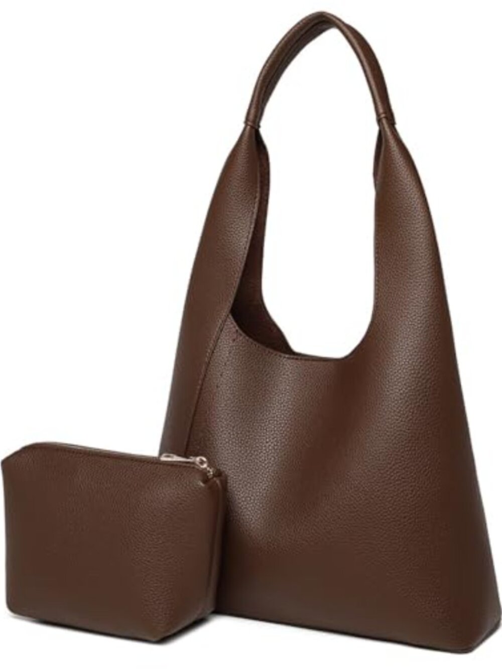 Vegan Leather Hobo Shoulder Bag Retro Classic Clutch Tote HandBag